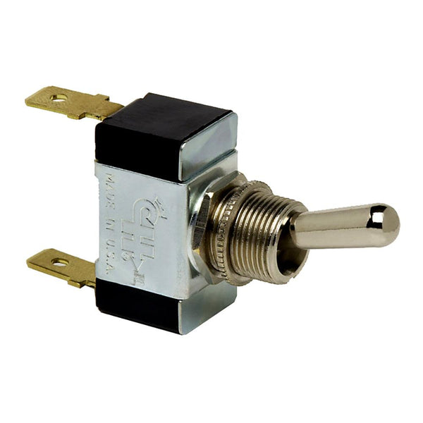 Cole Hersee Heavy Duty Toggle Switch SPST On-Off 2 Blade [55014-BP] - Essenbay Marine