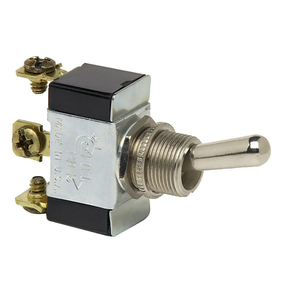 Cole Hersee Heavy Duty Toggle Switch SPDT (On)-Off-(On) 3 Screw [55021-BP] - Essenbay Marine
