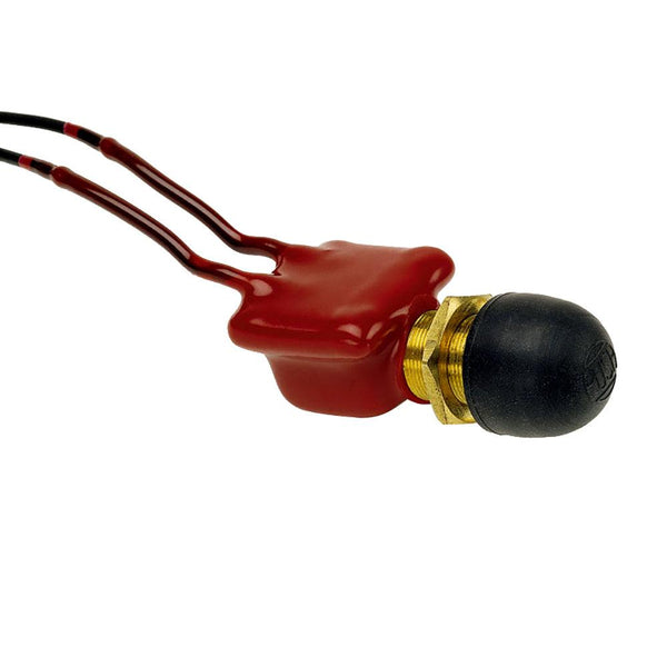 Cole Hersee Vinyl Coated Push Button Switch SPST Off-On 2 Wire [M-608-BP] - Essenbay Marine