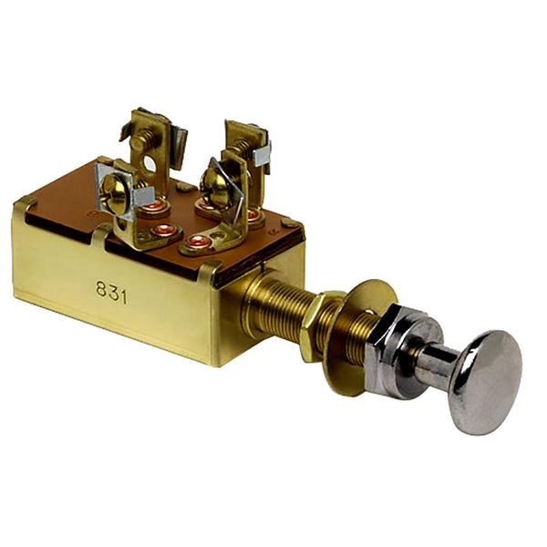 Cole Hersee Push Pull Switch SPDT Off-On1-On2 4 Screw [M-532-BP] - Essenbay Marine