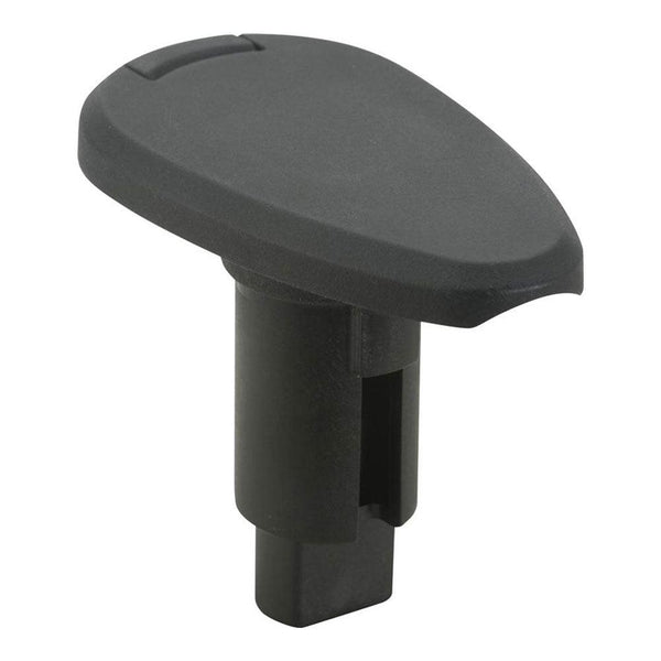 Attwood LightArmor Plug-In Base - 2 Pin - Black - Teardrop [910T2PB-7] - Essenbay Marine