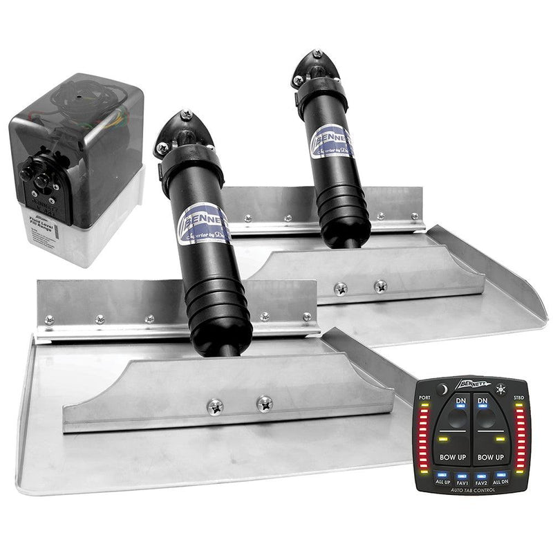 Bennett 129ATP Hydraulic Trim Tab Complete Kit w/Auto Trim Pro [129ATP] - Essenbay Marine