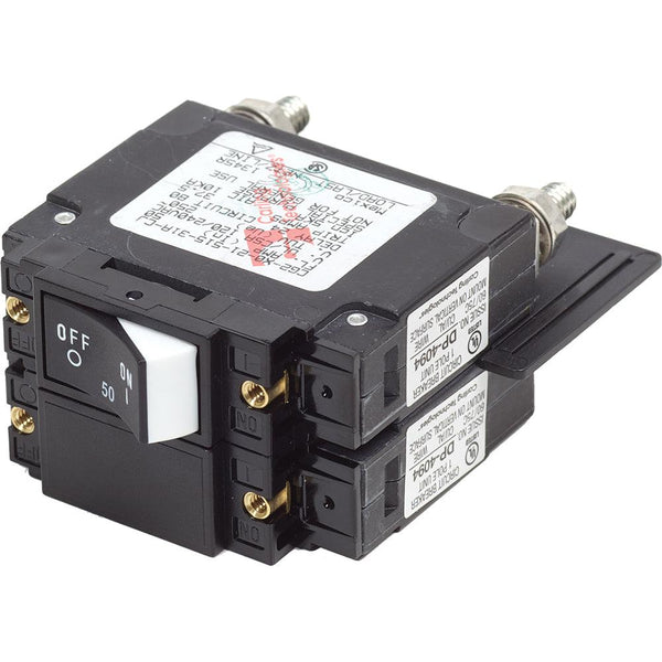 Blue Sea 7467 UL-489 Circuit Breaker - 50A Raised Rocker [7467] - Essenbay Marine