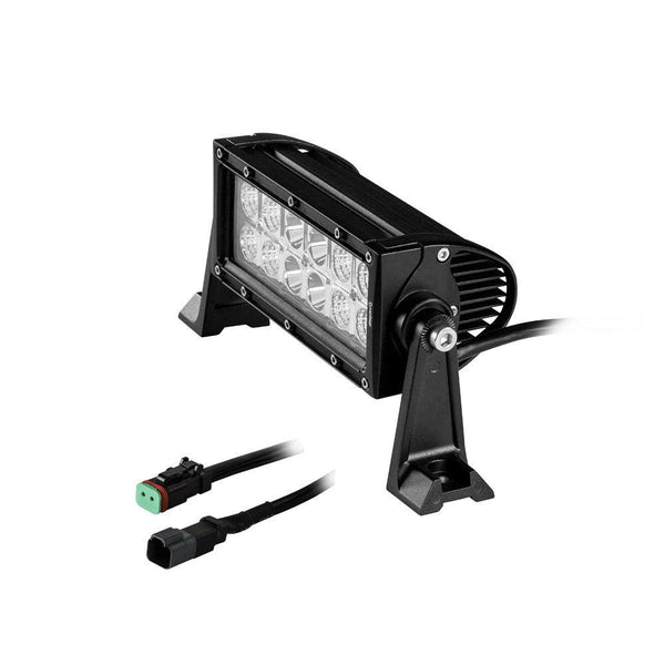 HEISE Dual Row LED Light Bar - 8" [HE-DR8] - Essenbay Marine