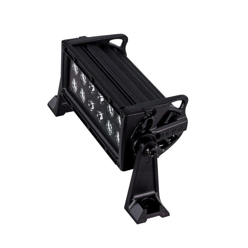 HEISE Dual Row Blackout LED Light Bar - 8" [HE-BDR8] - Essenbay Marine
