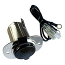 Marinco Stainless Steel 12V Receptacle w/Cap [20036] - Essenbay Marine