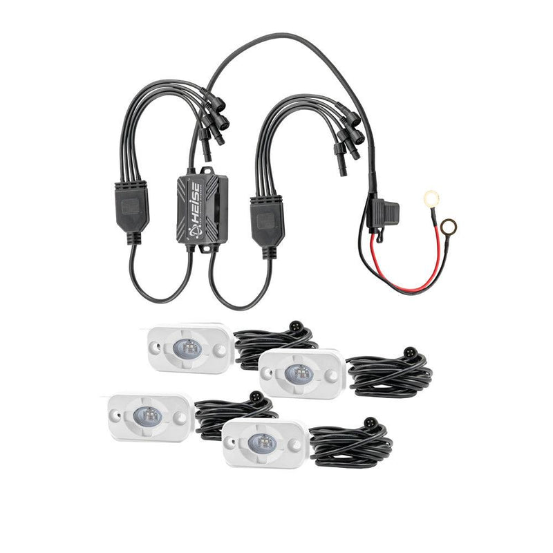 HEISE RBG Accent Light Kit - 4 Pack [HE-4MLRGBK] - Essenbay Marine