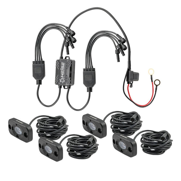 HEISE RGB Accent Lighting Kit - 4 Pack [HE-4TLRGBK] - Essenbay Marine