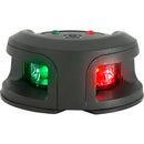 Attwood LightArmor Bow Mount Navigation Light - Composite Black - Bi-Color - 2NM [NV2002PB-7] - Essenbay Marine