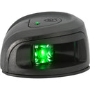 Attwood LightArmor Deck Mount Navigation Light - Black Composite - Starboard (green) - 2NM [NV2012PBG-7] - Essenbay Marine