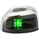 Attwood LightArmor Deck Mount Navigation Light - Stainless Steel - Starboard (green) - 2NM [NV2012SSG-7] - Essenbay Marine
