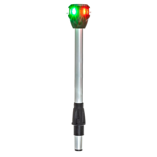 Attwood LightArmor Bi-Color Navigation Pole Light w/Task Light - Straight - 10" [NV6LC2-10-7] - Essenbay Marine
