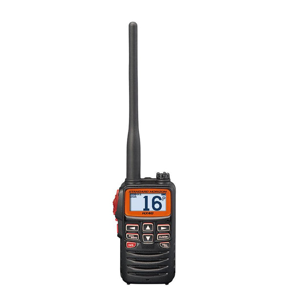 Standard Horizon HX40 Handheld 6W Ultra Compact Marine VHF Transceiver w/FM Band [HX40] - Essenbay Marine