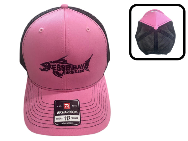 Essenbay Marine Hot Pink & Black Trucker Cap / Hat - Essenbay Marine