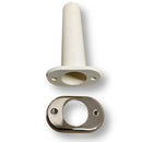 Marine Hardware 90° Stamped Plastic Rod Holder & SS Cap RODH10001 - Essenbay Marine