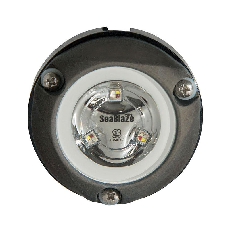 Lumitec Zambezi Mini Surface Mount Underwater Light - Blue - Non-Dimming [101457] - Essenbay Marine