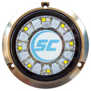 Shadow-Caster Blue/White Color Changing Underwater Light - 16 LEDs - Bronze [SCR-16-BW-BZ-10] - Essenbay Marine