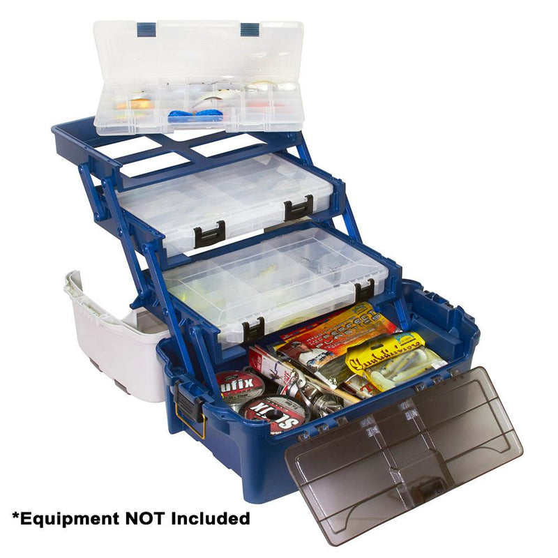 Plano Hybrid Hip 3-Stowaway Tackle Box 3700 - Blue [723700] - Essenbay Marine