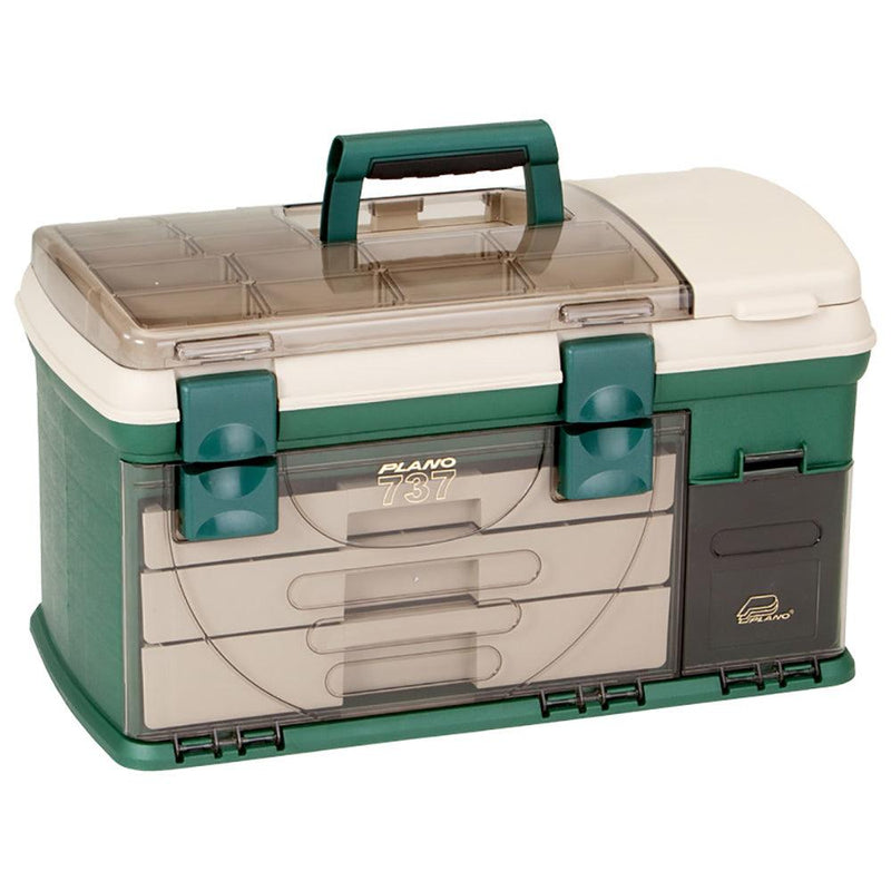 Plano 3-Drawer Tackle Box XL - Green/Beige [737002] - Essenbay Marine