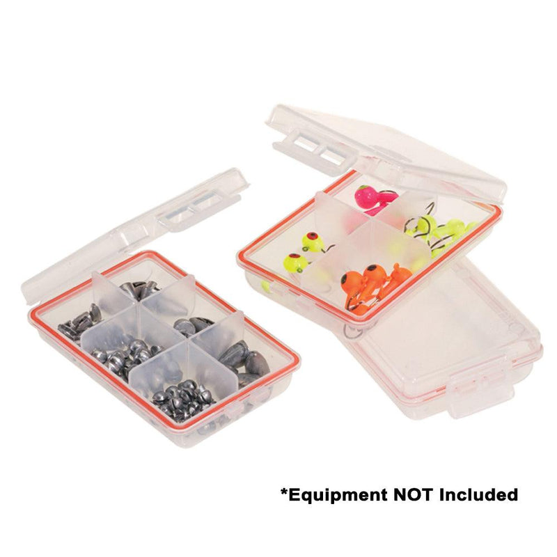 Plano Waterproof Terminal 3-Pack Tackle Boxes - Clear [106100] - Essenbay Marine