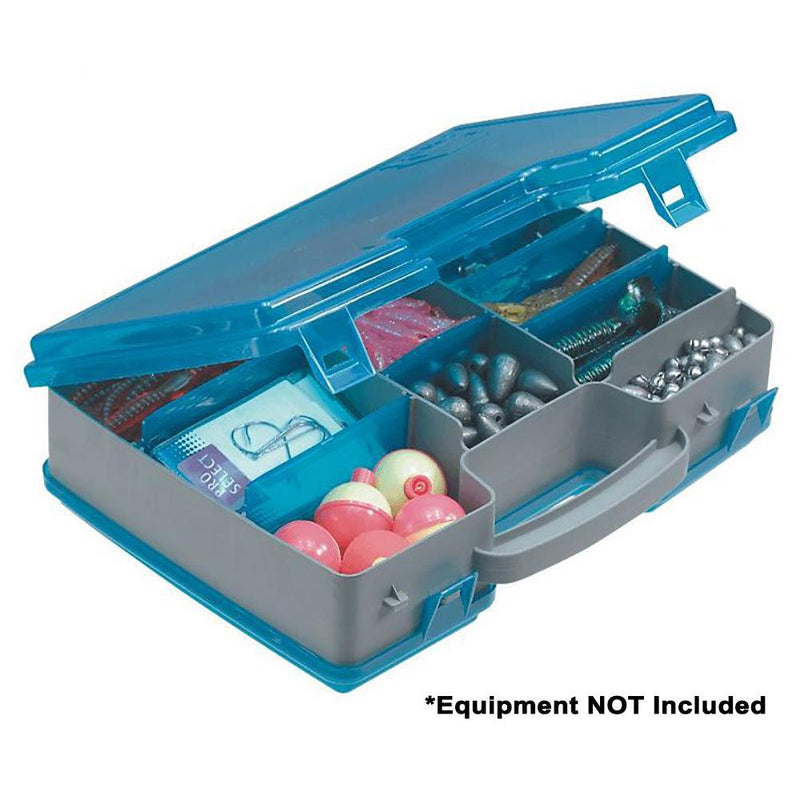 Plano Double-Sided Adjustable Tackle Organizer Large - Silver/Blue [171502] - Essenbay Marine