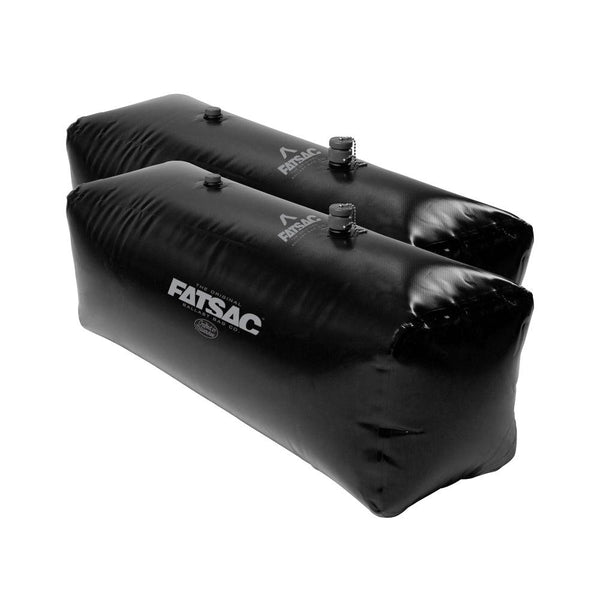FATSAC V-drive Fat Sacs - Pair - 400lbs Each - Black [W701-BLACK] - Essenbay Marine