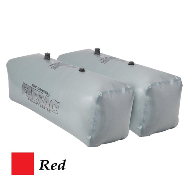 FATSAC V-drive Fat Sacs - Pair - 400lbs Each - Red [W701-RED] - Essenbay Marine