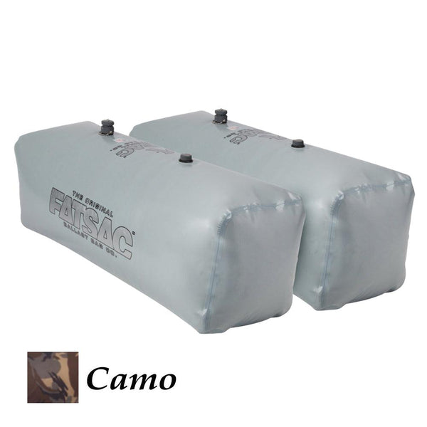 FATSAC V-drive Fat Sacs - Pair - 400lbs Each - Camo [W701-CAMO] - Essenbay Marine