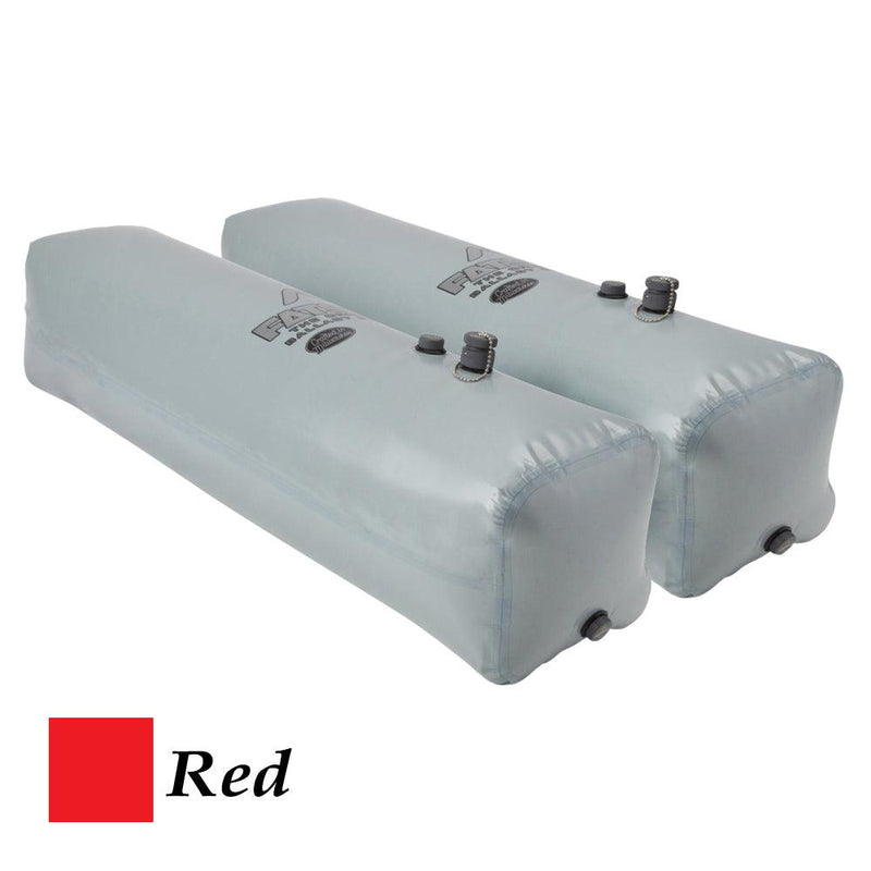 FATSAC Side Sac Ballast Bag - Pair - 260lbs Each - Red [W703-RED] - Essenbay Marine