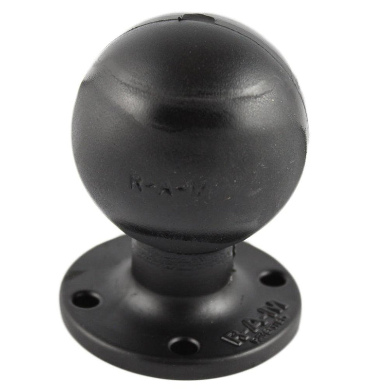 RAM Mount D Size 2.25" Ball on Round Plate w/AMPS Hole Pattern [RAM-D-254U] - Essenbay Marine