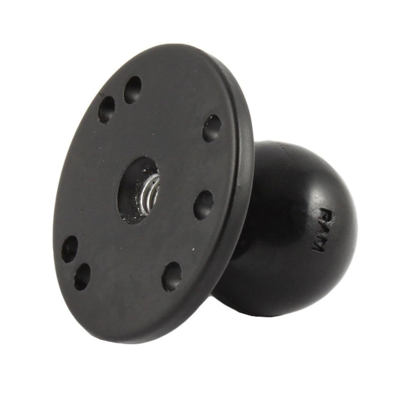 RAM Mount 2.5" Round Base w/3/8"-16 Female Threaded Hol  1.5" Ball [RAM-202CNSU] - Essenbay Marine