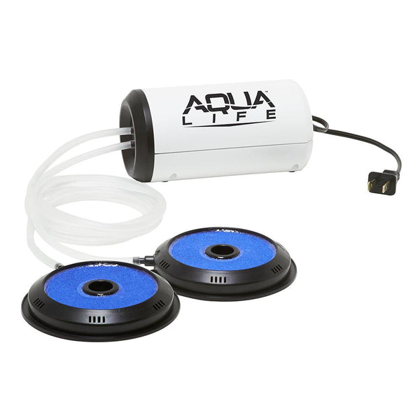 Frabill Aqua-Life Aerator Dual Output 110V - Greater Than 100 Gallons [14212] - Essenbay Marine