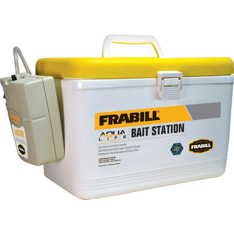 Frabill Bait Box w/Aerator - 8 Quart [14042] - Essenbay Marine