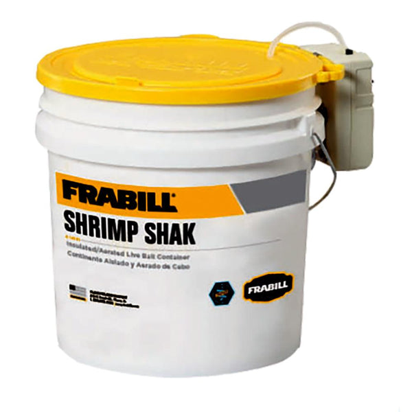 Frabill Shrimp Shak Bait Holder - 4.25 Gallons w/Aerator [14261] - Essenbay Marine