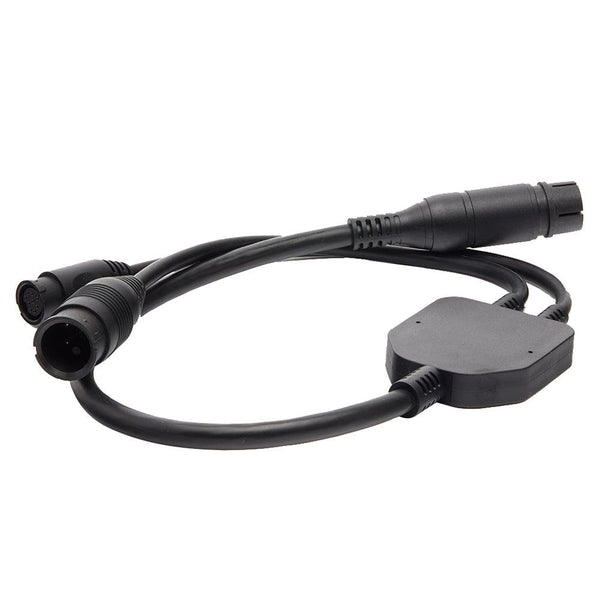 Raymarine Adapter Cable - 25-Pin to 9-Pin  8-Pin - Y-Cable to DownVision  CP370 Transducer to Axiom RV [A80494] - Essenbay Marine