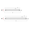 RIGID Industries SAE Compliant SR-SRS 20" Light Bar - Black [920413] - Essenbay Marine