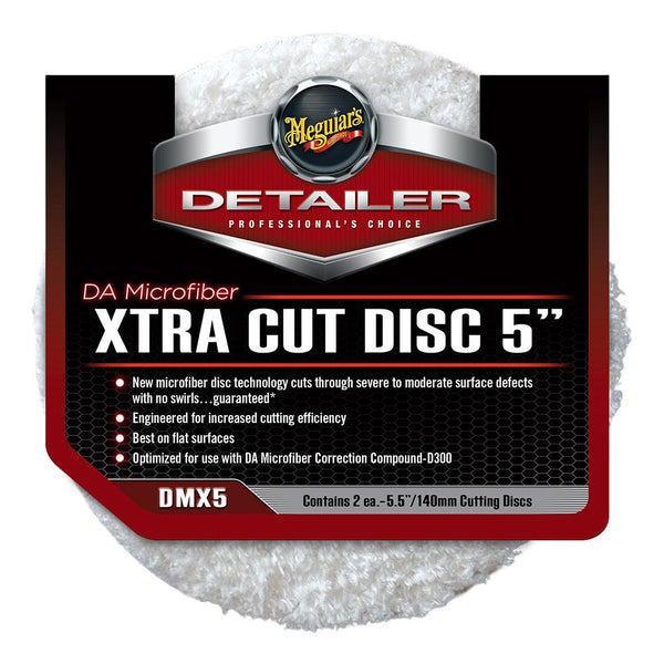 Meguiars DA Microfiber Xtra Cut Disc - 5" [DMX5] - Essenbay Marine