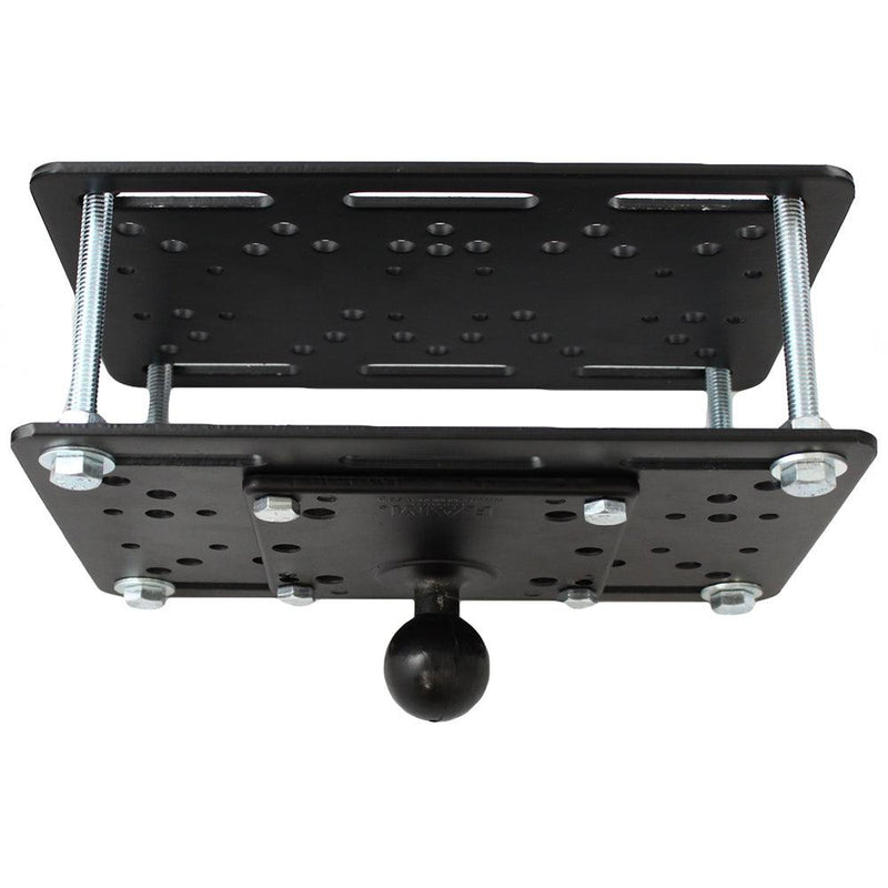 RAM Mount Forklift Overhead Guard Plate w/ C Size 1.5" Ball [RAM-335-246] - Essenbay Marine