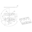 RAM Mount Forklift Overhead Guard Plate w/D Size 2.25" Ball [RAM-335-D-246] - Essenbay Marine