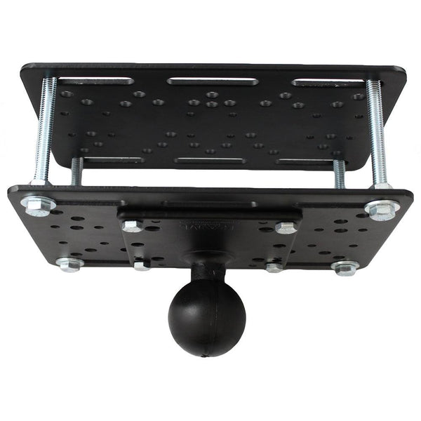 RAM Mount Forklift Overhead Guard Plate w/D Size 2.25" Ball [RAM-335-D-246] - Essenbay Marine