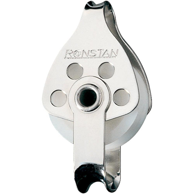 Ronstan Series 30 Utility Block - Single, Becket, Loop Head [RF681] - Essenbay Marine