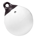 Taylor Made 12" Tuff End Inflatable Vinyl Buoy - White [1143] - Essenbay Marine
