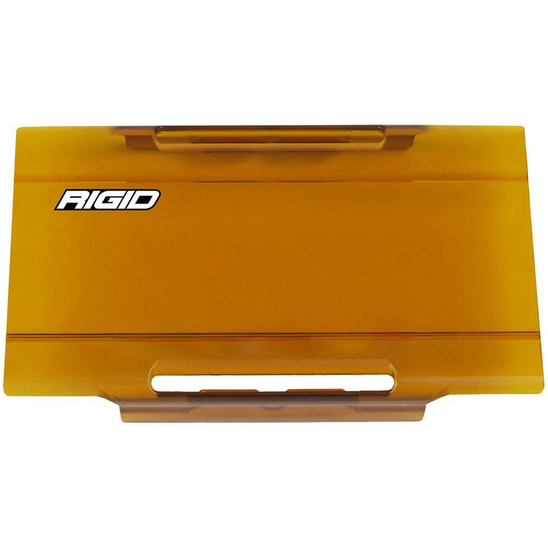 RIGID Industries E-Series Lens Cover 6" - Amber [106933] - Essenbay Marine