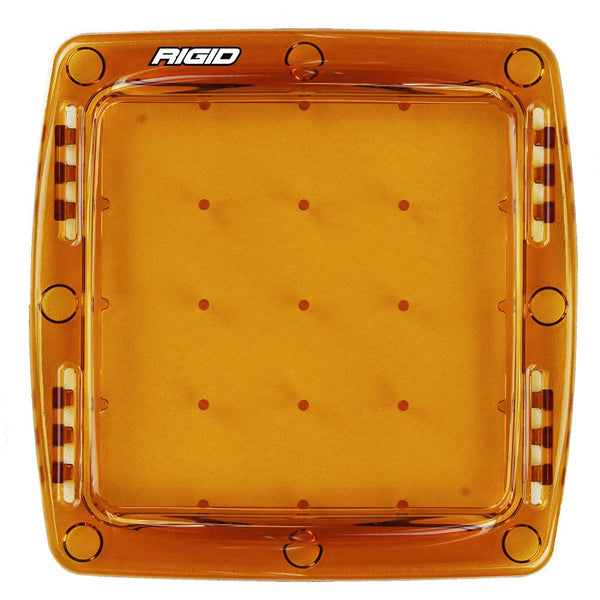 RIGID Industries Q-Series Lens Cover - Amber [103933] - Essenbay Marine