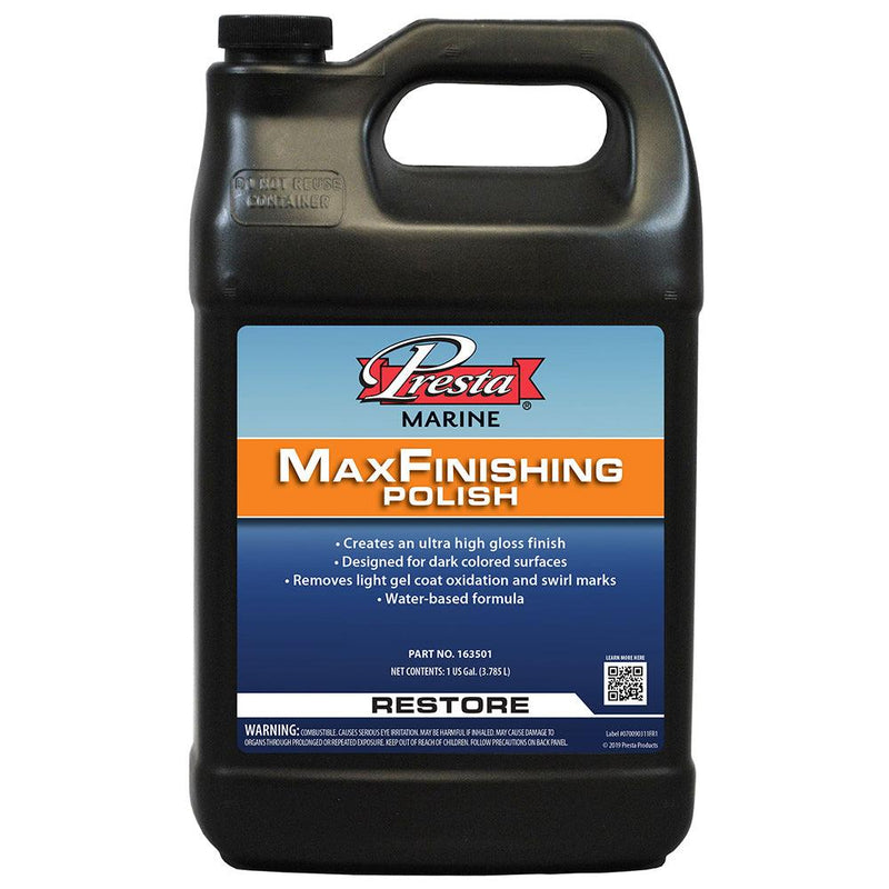 Presta MaxFinishing Polish - 1-Gallon [163501] - Essenbay Marine