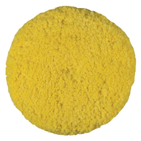 Presta Rotary Blended Wool Buffing Pad - Yellow Medium Cut [890142] - Essenbay Marine