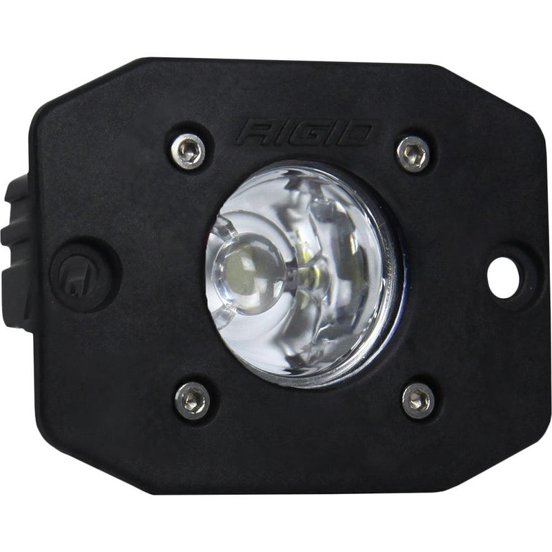 RIGID Industries Ignite Flush Mount Flood - Single - Black [20621] - Essenbay Marine