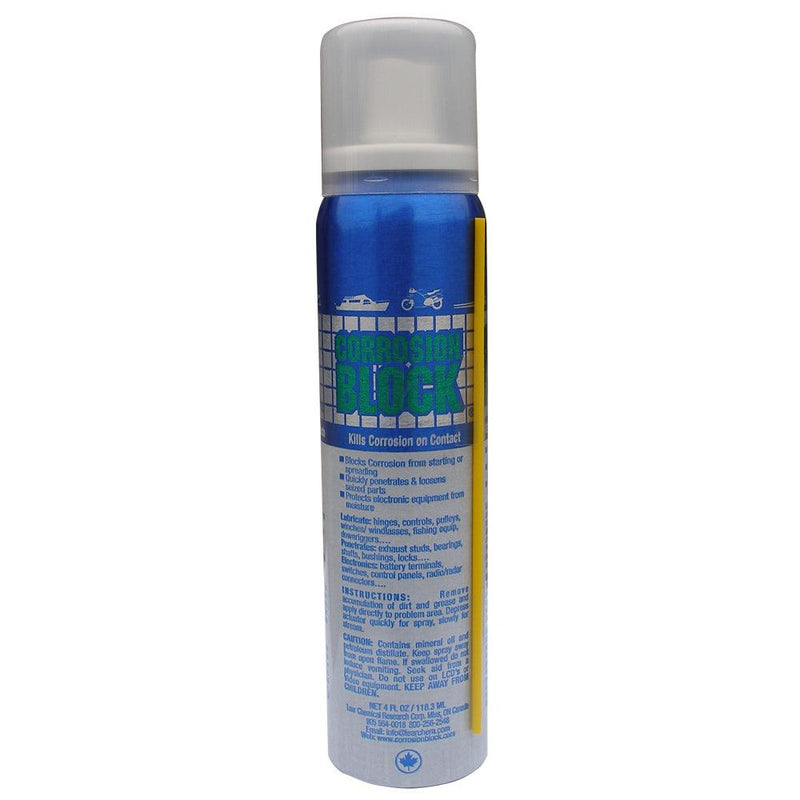 Corrosion Block Liquid Pump Spray - 4oz - Non-Hazmat, Non-Flammable  Non-Toxic [20002] - Essenbay Marine
