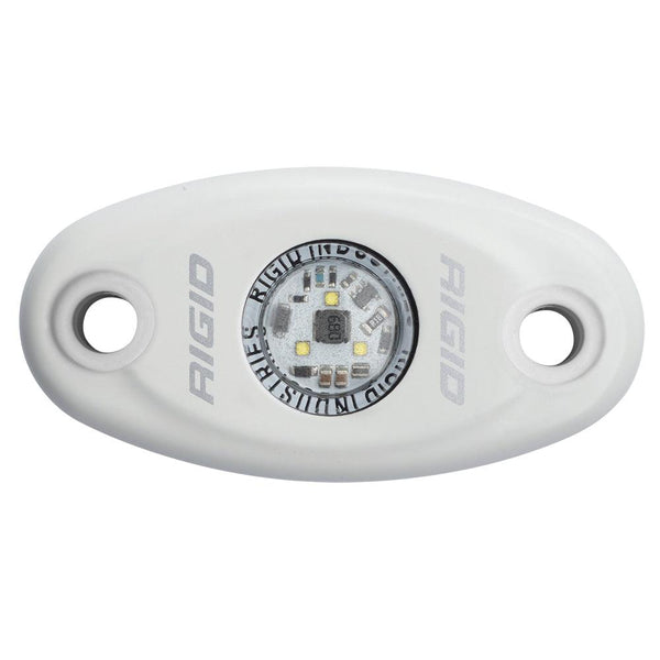 RIGID Industries A-Series White Low Power LED Light - Single - White [480153] - Essenbay Marine