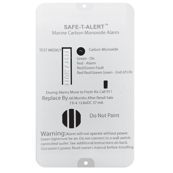 Safe-T-Alert FX-4 Carbon Monoxide Alarm [FX-4] - Essenbay Marine